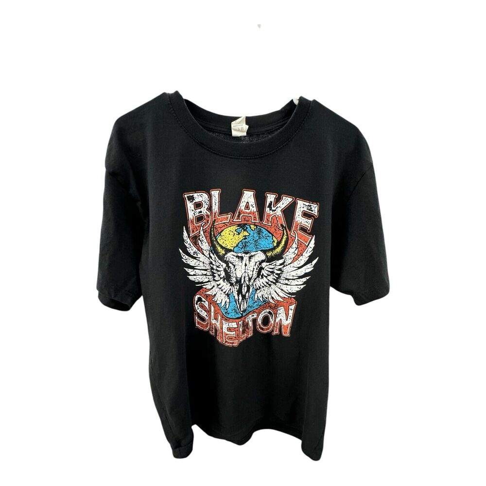 Blake Shelton 'Back to the Honky Tonk' Tour Black T Shirt Large